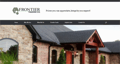 Desktop Screenshot of frontier-trading.com